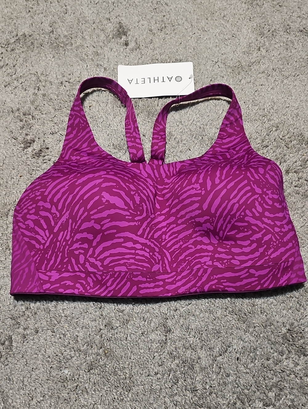 Athleta Advance Printed Bra Size 36D